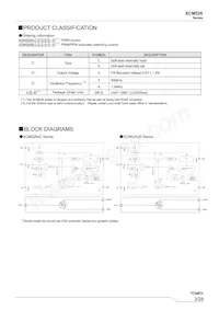 XCM526BD9ADR-G Datasheet Pagina 3