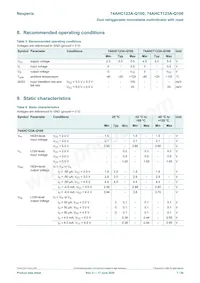 74AHCT123ABQ-Q100X Datasheet Pagina 7