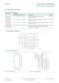 74AHCT594DB Datenblatt Seite 2