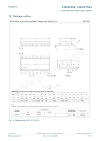 74AHCT594DB Datasheet Pagina 15