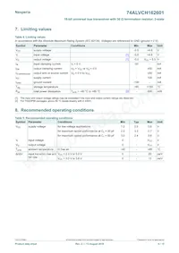 74ALVCH162601DGGS Datasheet Pagina 6