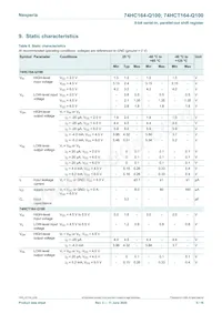 74HCT164BQ-Q100X Datasheet Pagina 5