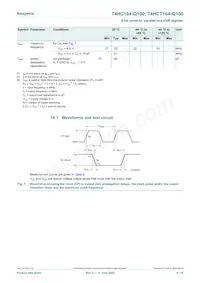 74HCT164BQ-Q100X數據表 頁面 8