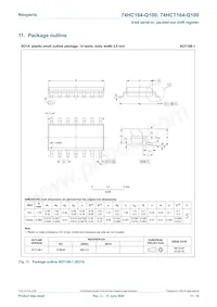 74HCT164BQ-Q100X Datasheet Pagina 11