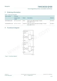 74HCT4538D-Q100 Datasheet Pagina 2