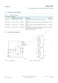 74LV123D/AUJ Datasheet Page 2