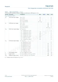 74LV123D/AUJ Datasheet Page 9