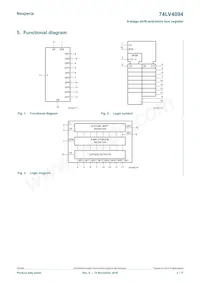 74LV4094DB Datenblatt Seite 2