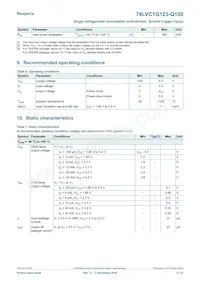 74LVC1G123DP-Q100H Datasheet Pagina 5