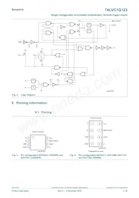 74LVC1G123GM Datasheet Page 3