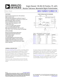 AD5112BCPZ80-500R7 Cover