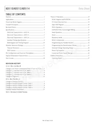 AD5112BCPZ80-500R7 Datenblatt Seite 2