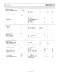 AD5141WBCPZ10-RL7數據表 頁面 7