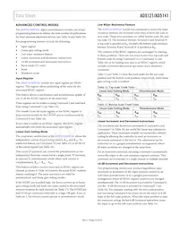 AD5141WBCPZ10-RL7 Datasheet Pagina 23