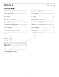 AD5143BCPZ10-RL7 Datasheet Pagina 2