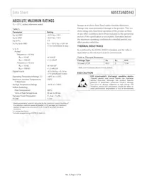 AD5143BCPZ10-RL7 Datasheet Pagina 11