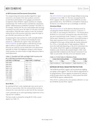 AD5143BCPZ10-RL7 Datasheet Pagina 22