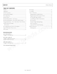 AD5161BRM50-RL7 Datasheet Pagina 2