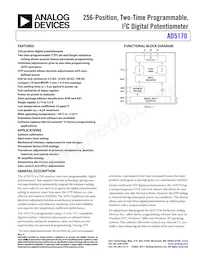 AD5170BRM10-RL7數據表 封面