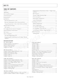 AD5170BRM10-RL7 Datasheet Pagina 2