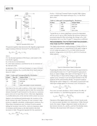 AD5170BRM10-RL7 Datasheet Pagina 16