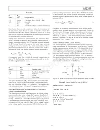 AD5207BRU50-REEL7 Datasheet Pagina 11