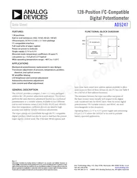 AD5247BKSZ100-R2 Datasheet Copertura