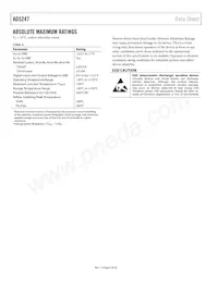 AD5247BKSZ100-R2 Datasheet Pagina 6