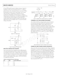 AD5251BRUZ100-RL7 Datasheet Pagina 22