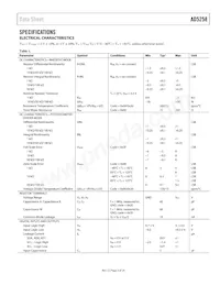 AD5258BRMZ100-R7 Datasheet Pagina 3