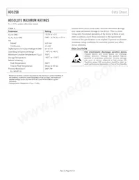 AD5258BRMZ100-R7 Datasheet Pagina 6