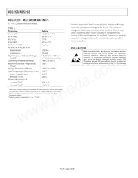 AD5262BRU50-REEL7 Datasheet Pagina 6