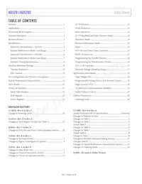 AD5291BRUZ-20 Datasheet Page 2