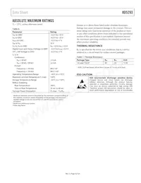AD5293BRUZ-50-RL7 Datasheet Page 9