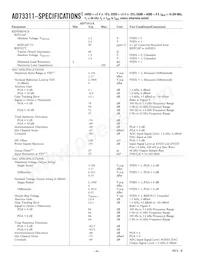 AD73311ARZ-REEL Datasheet Page 4