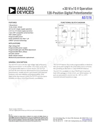 AD7376ARUZ50-REEL7 Datasheet Copertura