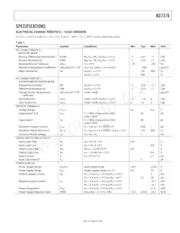 AD7376ARUZ50-REEL7 Datasheet Pagina 3