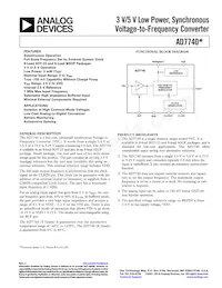 AD7740YRM-REEL7數據表 封面