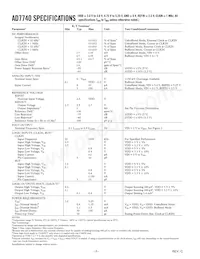 AD7740YRM-REEL7 Datasheet Pagina 2