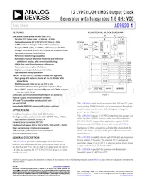 AD9520-4BCPZ-REEL7 Datasheet Copertura