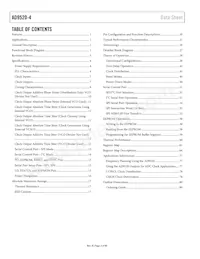 AD9520-4BCPZ-REEL7 Datasheet Pagina 2