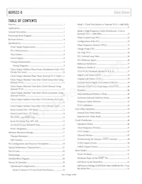 AD9522-0BCPZ-REEL7 Datasheet Pagina 2