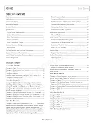 AD9552BCPZ-REEL7 Datasheet Page 2