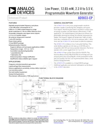 AD9833SRMZ-EP-RL7 Datasheet Copertura