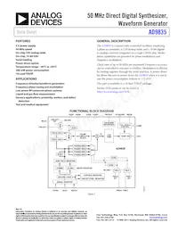 AD9835BRU-REEL7 Datenblatt Cover