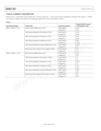 ADAU1361BCPZ-RL Datasheet Page 8