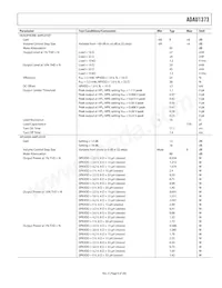 ADAU1373BCBZ-RL Datasheet Page 9