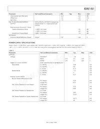 ADAU1461WBCPZ-R7 Datasheet Pagina 7