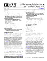 ADE9000ACPZ Datasheet Cover