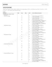 ADE9000ACPZ數據表 頁面 4